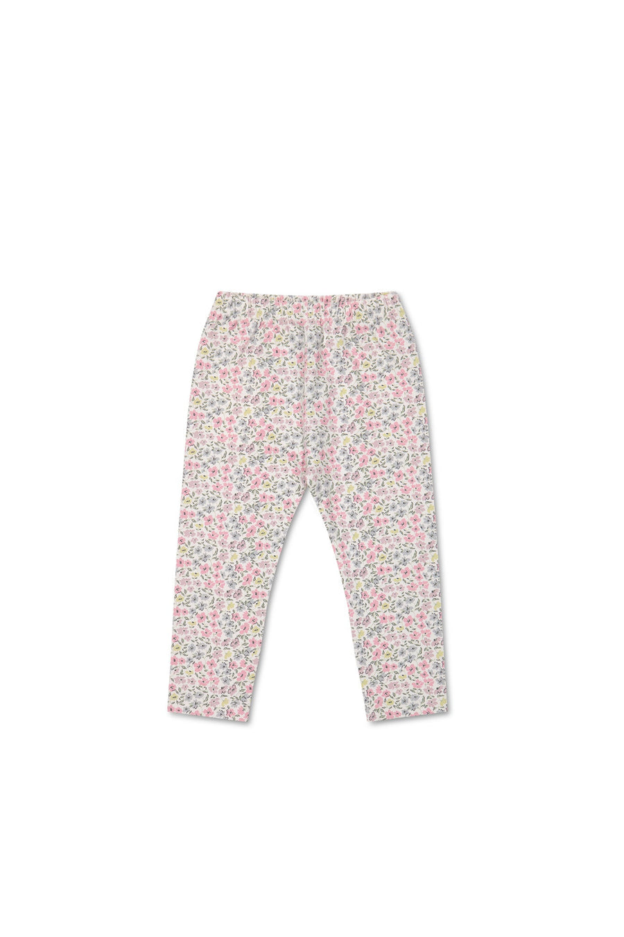 Organic Cotton Everyday Legging - Fifi Mini Slightly Pink Childrens Legging from Jamie Kay USA