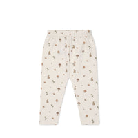 Organic Cotton Everyday Legging - Foraging Friends Childrens Legging from Jamie Kay USA