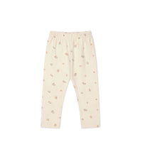 Organic Cotton Everyday Legging - Meredith Egret Childrens Legging from Jamie Kay USA