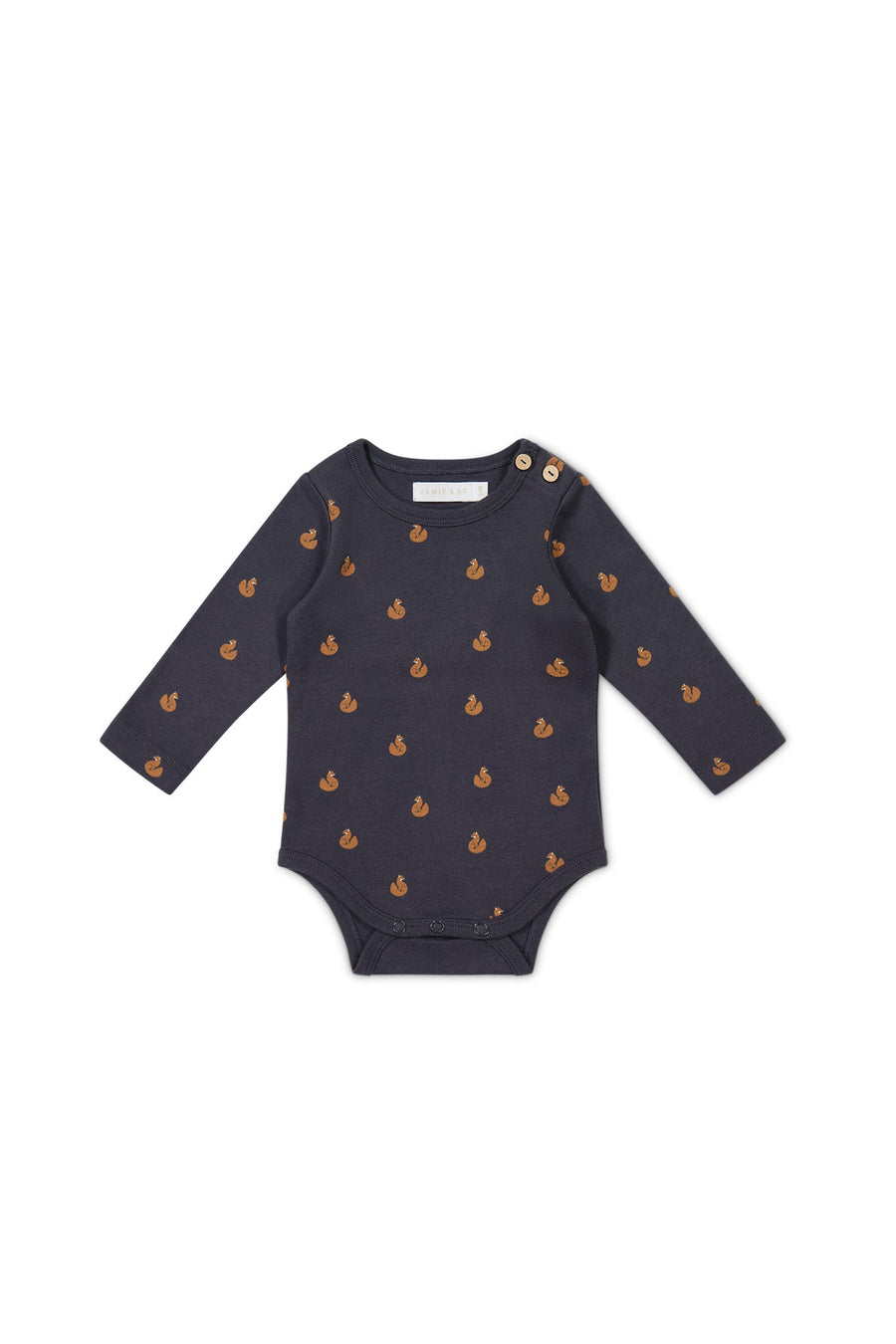 Organic Cotton Fernley Bodysuit - Fox Cubs Constellation Childrens Bodysuit from Jamie Kay USA