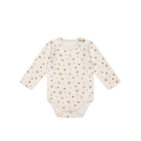 Organic Cotton Fernley Bodysuit - Woodland Friends Childrens Bodysuit from Jamie Kay USA