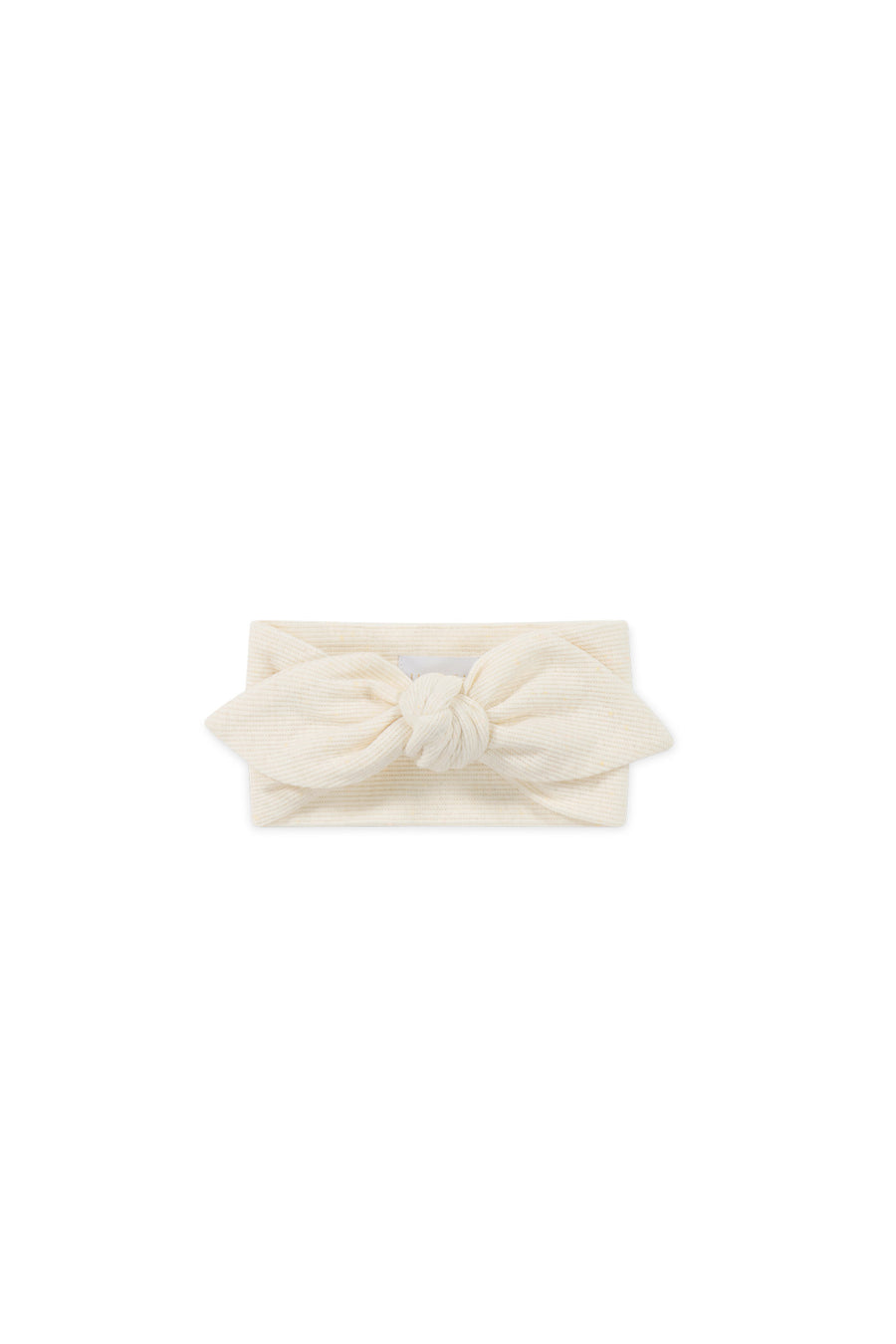 Organic Cotton Fine Rib Lilian Headband - Lily Fleck Childrens Headband from Jamie Kay USA