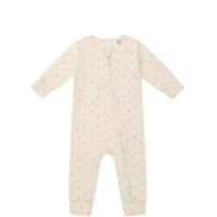 Organic Cotton Frankie Onepiece - Ditsy Berry Rose Childrens Onepiece from Jamie Kay USA