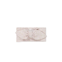 Organic Cotton Headband - Addie Lilac Childrens Headband from Jamie Kay USA