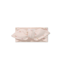 Organic Cotton Headband - Meredith Morganite Childrens Headband from Jamie Kay USA