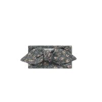 Organic Cotton Headband - Rosalie Floral Lava Childrens Headband from Jamie Kay USA