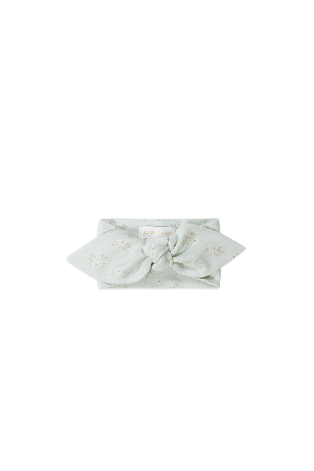 Organic Cotton Headband - Rose Floral Smoke Childrens Headband from Jamie Kay USA