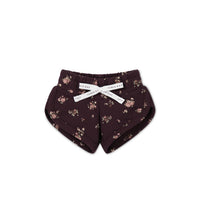 Organic Cotton Ivy Shortie - Petite Fleur Childrens Short from Jamie Kay USA