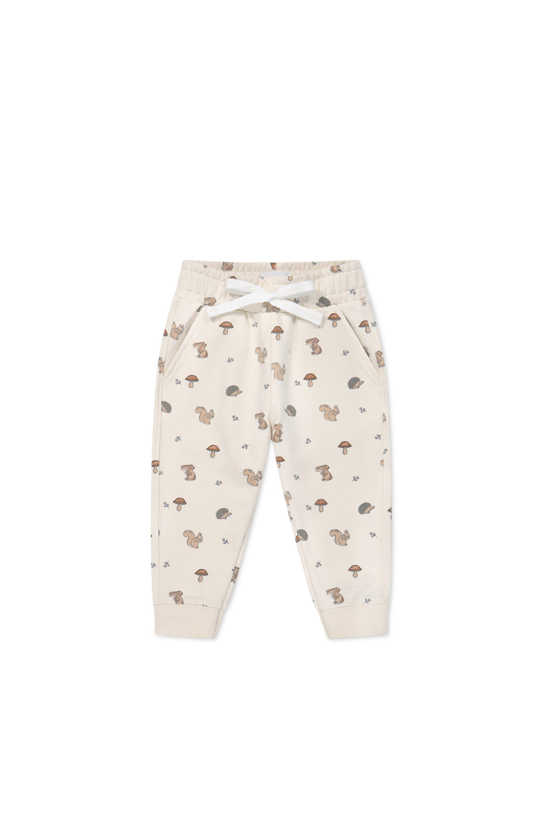 Organic Cotton Jalen Track Pant - Woodland Friends Childrens Pant from Jamie Kay USA