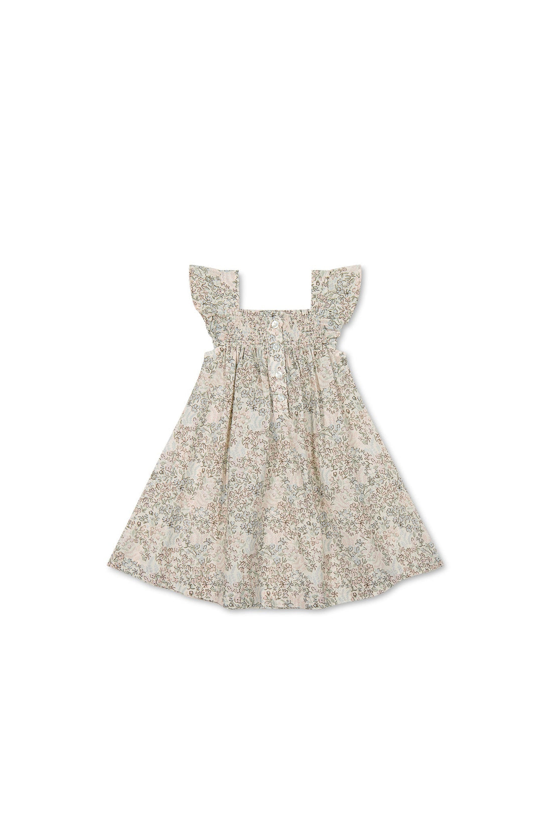 Organic Cotton Kennedy Dress - April Harbour Childrens Dress from Jamie Kay USA