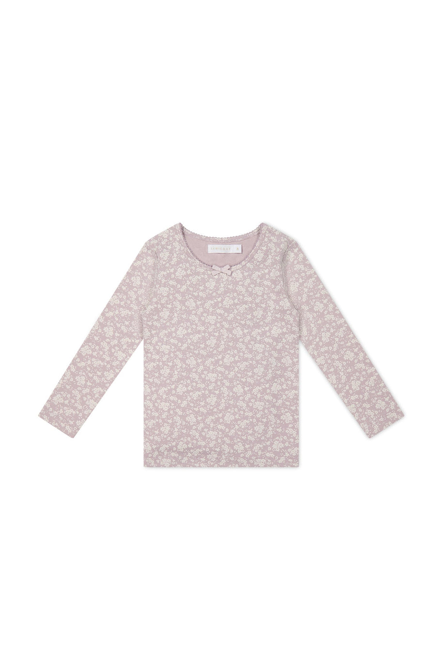 Organic Cotton Long Sleeve Top - Sadie Luna Childrens Top from Jamie Kay USA