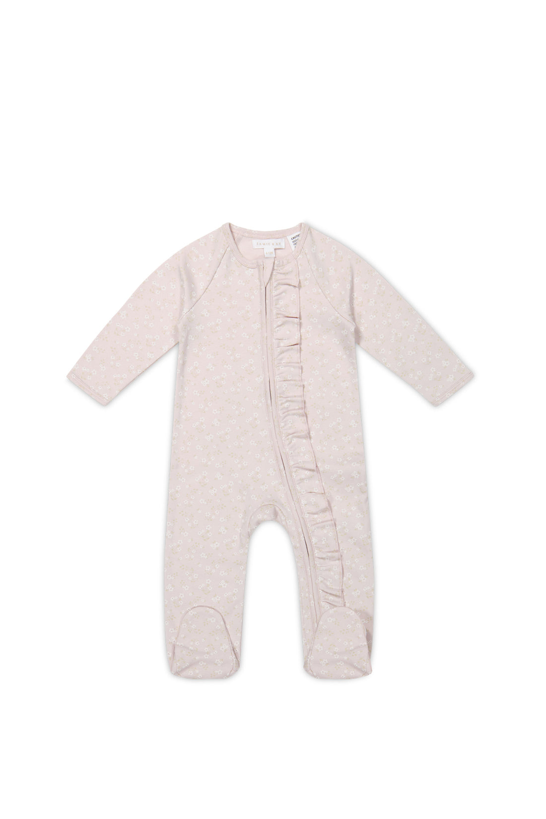 Organic Cotton Melanie Onepiece - Addie Lilac Childrens Onepiece from Jamie Kay USA