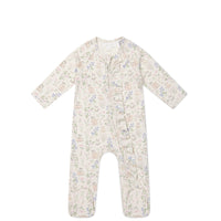 Organic Cotton Melanie Onepiece - Moons Garden Lavender Childrens Onepiece from Jamie Kay USA