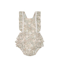 Organic Cotton Madeline Playsuit - April Harbour Childrens Playsuit from Jamie Kay USA