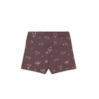 Organic Cotton Modal Everyday Bike Short - Petite Fleur Childrens Short from Jamie Kay USA