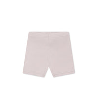 Organic Cotton Modal Elisa Bike Short - Violet Tint Childrens Short from Jamie Kay USA