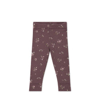 Organic Cotton Modal Everyday Legging - Petite Fleur Childrens Legging from Jamie Kay USA