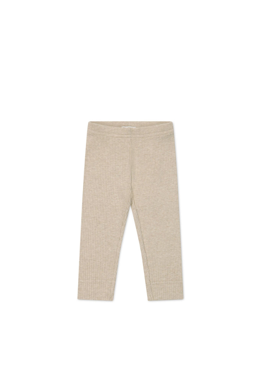 Organic Cotton Modal Everyday Legging - Biscuit Marle Childrens Legging from Jamie Kay USA