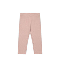 Organic Cotton Modal Everyday Legging - Peony Marle Childrens Legging from Jamie Kay USA