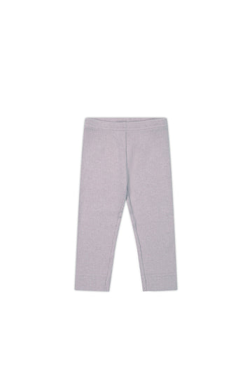 Organic Cotton Modal Everyday Legging - Tulip Marle Childrens Legging from Jamie Kay USA