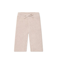 OG Morgan Knit Pant - Blushed Fleck Childrens Pant from Jamie Kay USA