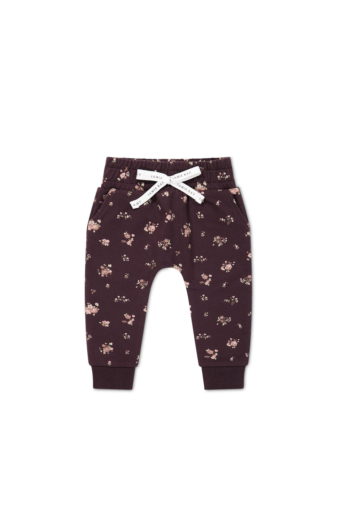 Organic Cotton Morgan Track Pant - Petite Fleur Childrens Pant from Jamie Kay USA