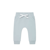 Organic Cotton Palmer Track Pant - Droplet Childrens Pant from Jamie Kay USA