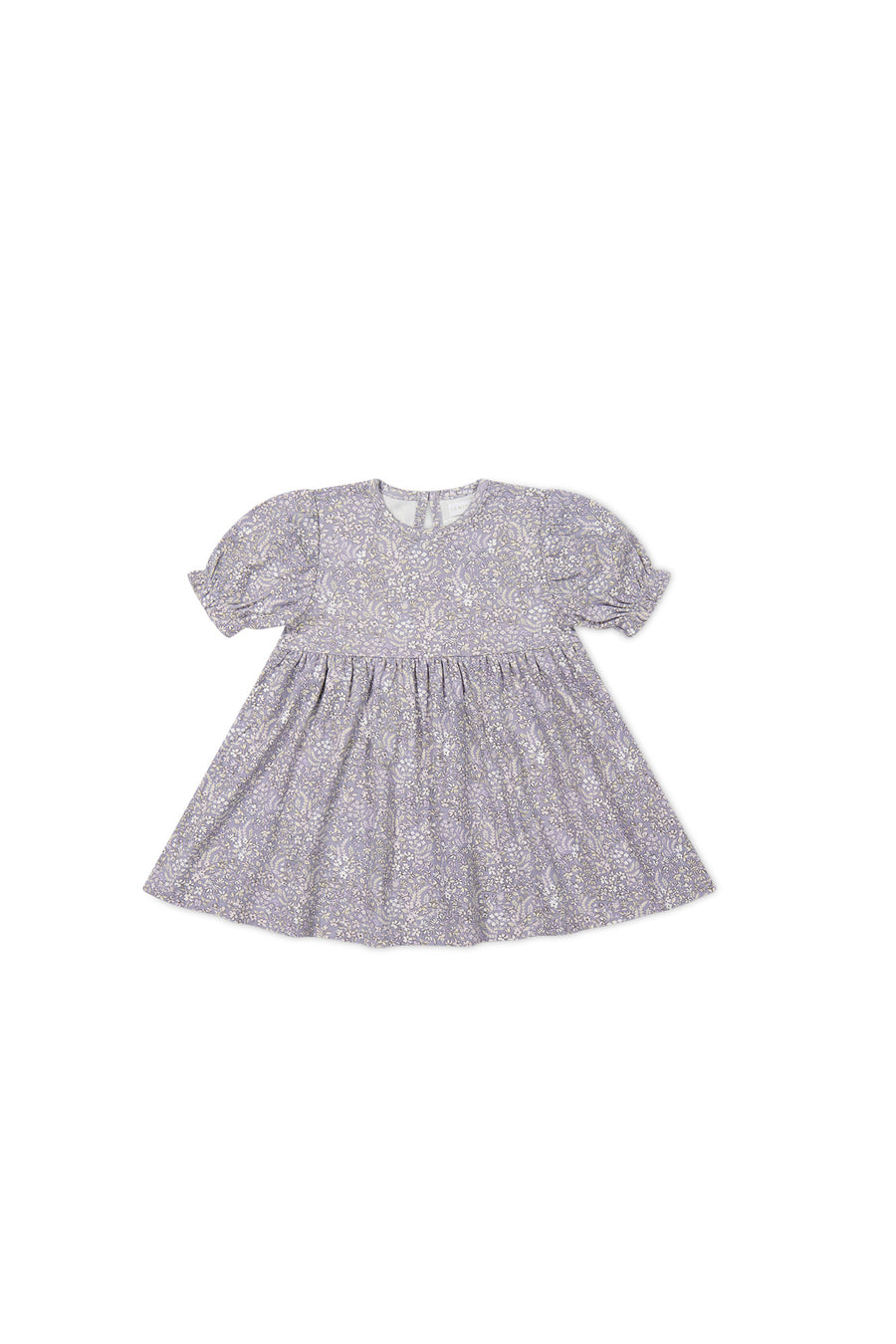 Organic Cotton Penny Dress - April Lilac Childrens Dress from Jamie Kay USA