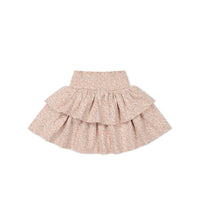 Organic Cotton Ruby Skirt - Amber Rose Childrens Skirt from Jamie Kay USA