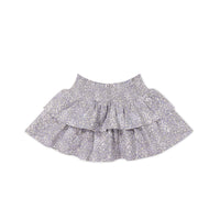 Organic Cotton Ruby Skirt - April Lilac Childrens Skirt from Jamie Kay USA