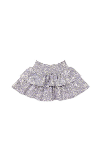 Organic Cotton Ruby Skirt - April Lilac Childrens Skirt from Jamie Kay USA