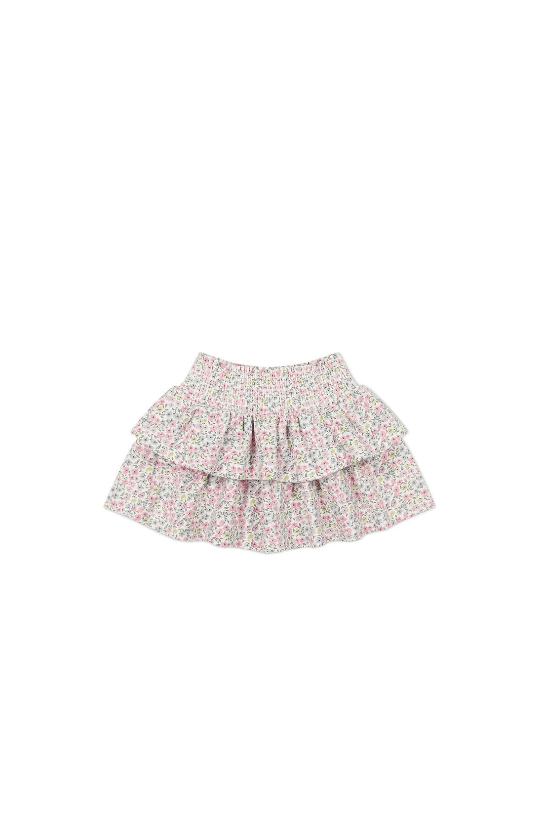 Organic Cotton Ruby Skirt - Fifi Mini Slightly Pink Childrens Skirt from Jamie Kay USA