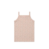 Organic Cotton Singlet - Amber Rose Childrens Singlet from Jamie Kay USA