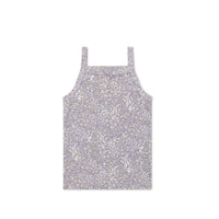 Organic Cotton Singlet - April Lilac Childrens Singlet from Jamie Kay USA