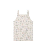 Organic Cotton Singlet - Moons Garden Lavender Childrens Singlet from Jamie Kay USA