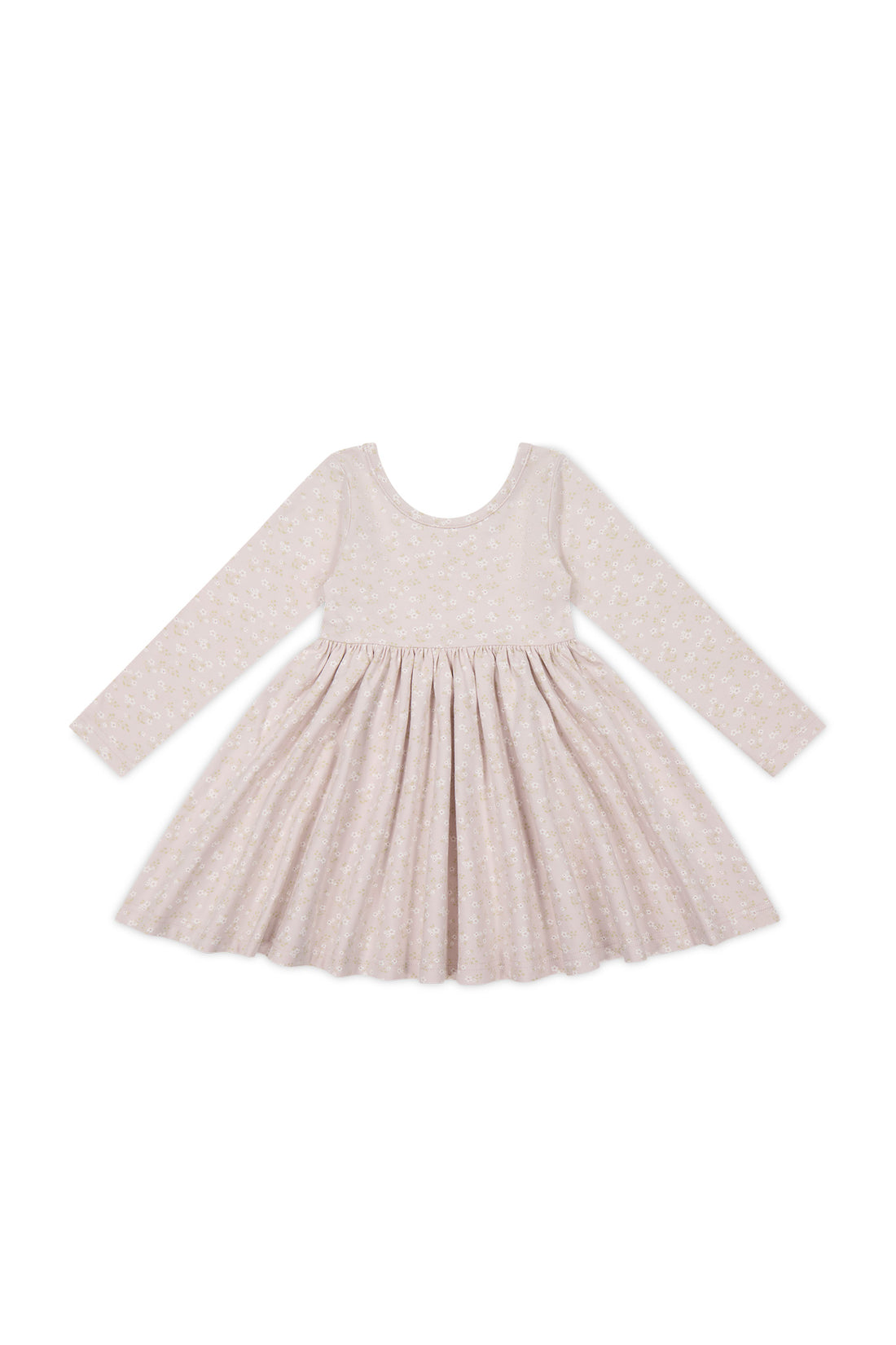 Organic Cotton Tallulah Dress - Addie Lilac Childrens Dress from Jamie Kay USA