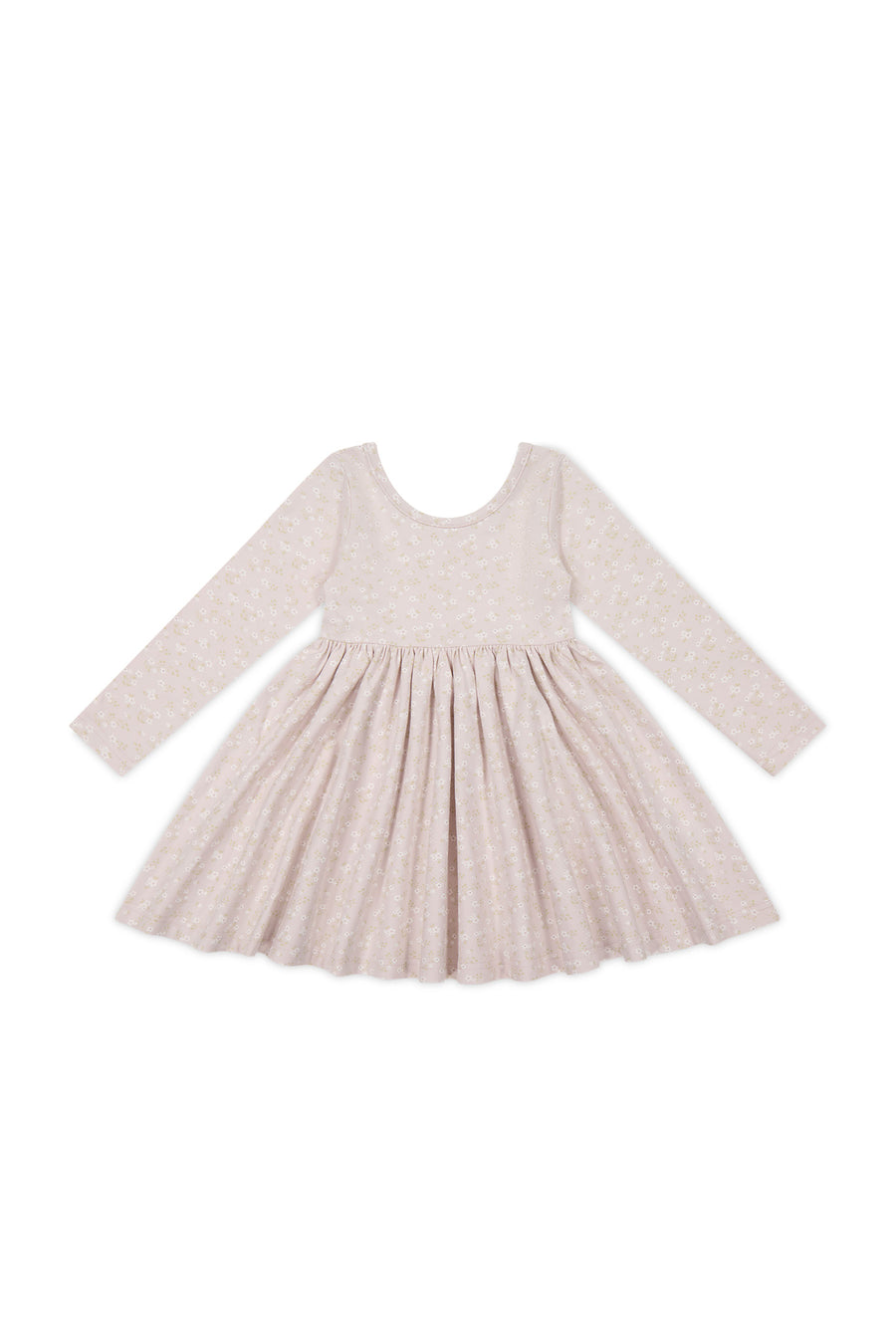 Organic Cotton Tallulah Dress - Addie Lilac Childrens Dress from Jamie Kay USA