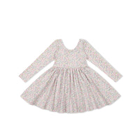 Organic Cotton Tallulah Dress - Fifi Mini Slightly Pink Childrens Dress from Jamie Kay USA