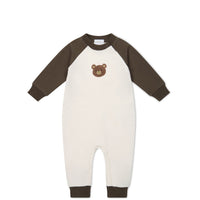 Organic Cotton Tao Sweatshirt Onepiece - Cloud Bobbie Bear Childrens Onepiece from Jamie Kay USA