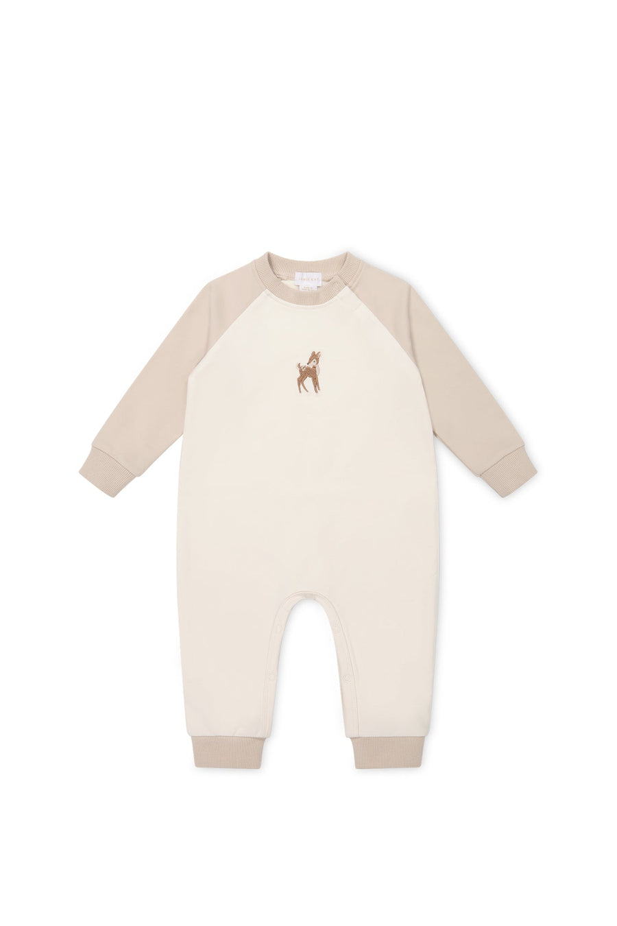 Organic Cotton Tao Sweatshirt Onepiece - Fable Deer Cloud Childrens Onepiece from Jamie Kay USA