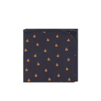 Organic Cotton Wrap Blanket - Fox Cubs Constellation Childrens Blanket from Jamie Kay USA