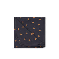 Organic Cotton Wrap Blanket - Fox Cubs Constellation Childrens Blanket from Jamie Kay USA