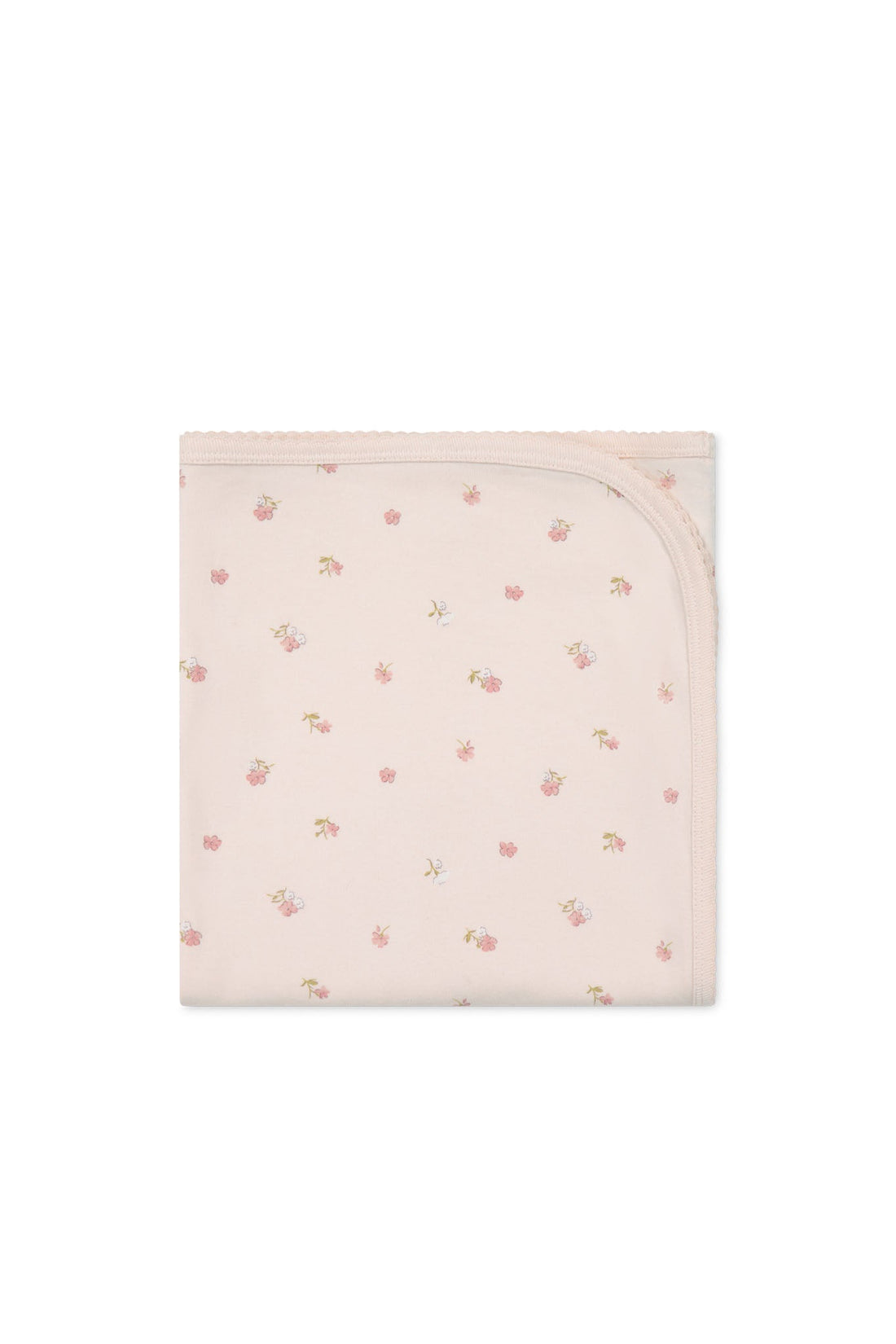 Organic Cotton Wrap Blanket - Meredith Morganite Childrens Blanket from Jamie Kay USA