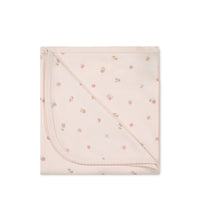 Organic Cotton Wrap Blanket - Meredith Morganite Childrens Blanket from Jamie Kay USA