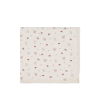 Organic Cotton Wrap Blanket - Woodland Friends Childrens Blanket from Jamie Kay USA