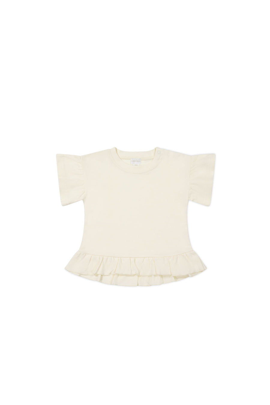 Pima Cotton Imogen Top - Parchment Childrens Top from Jamie Kay USA