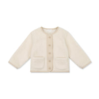 Rylan Sherpa Jacket - Natural Childrens Jacket from Jamie Kay USA