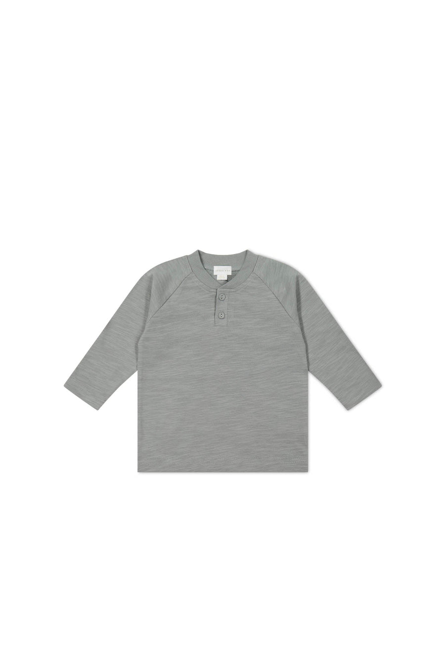 Slub Cotton Long Sleeve Weston Tee - Milford Sound Childrens Top from Jamie Kay USA