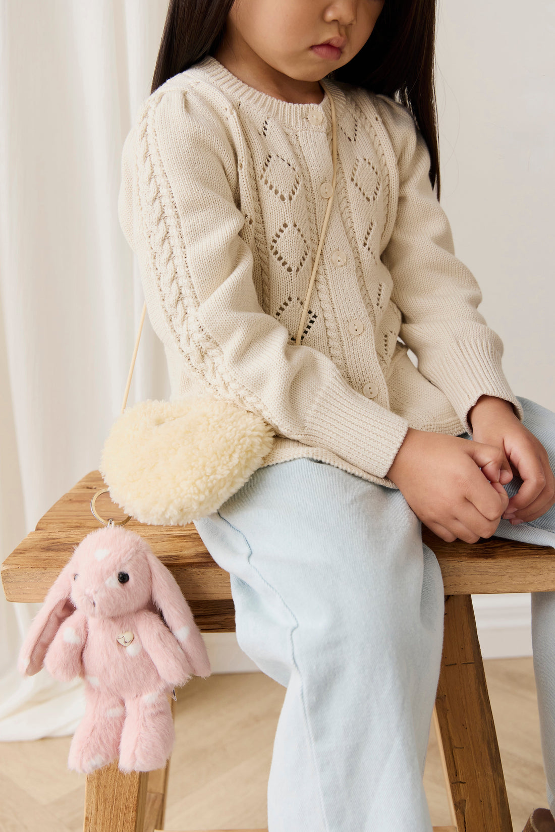 Snuggle Bunnies - Penelope Keyring Little Love Childrens Toy from Jamie Kay USA