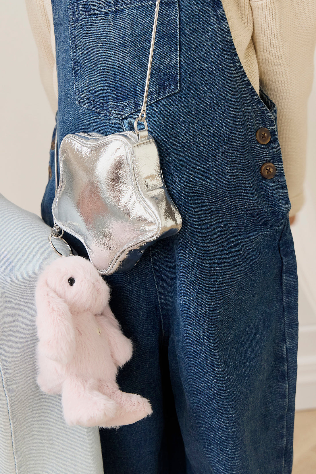 Snuggle Bunnies - Penelope Keyring - Blossom Childrens Toy from Jamie Kay USA